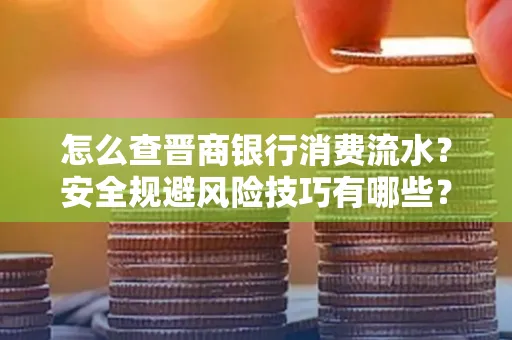怎么查晋商银行消费流水？安全规避风险技巧有哪些？